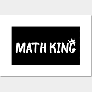 Math King Posters and Art